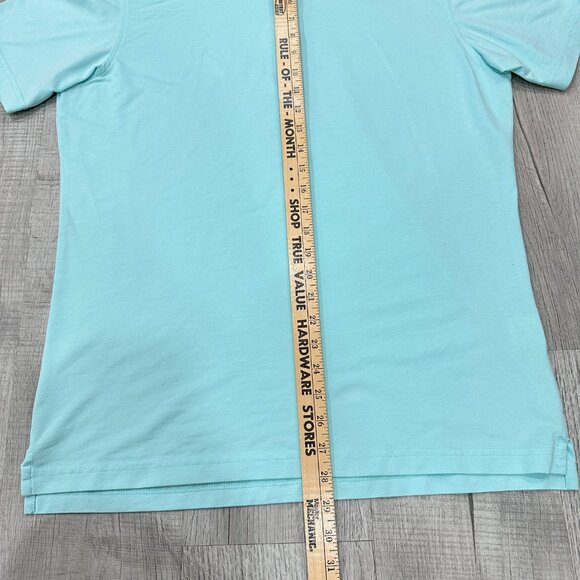 Peter Millar Polo Shirt Mens Medium Blur Crown Crafted Golf Stretch Performance - Picture 4 of 8